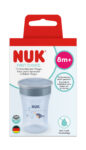 NUK Чаша Magic Cup 230мл., 8+мес., Кит, сив