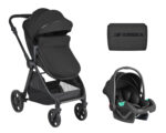 Комбинирана количка 3в1 трансф. седалка Eloe Black