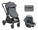 Комбинирана количка 3в1 трансф. седалка Eloe Dark Grey
